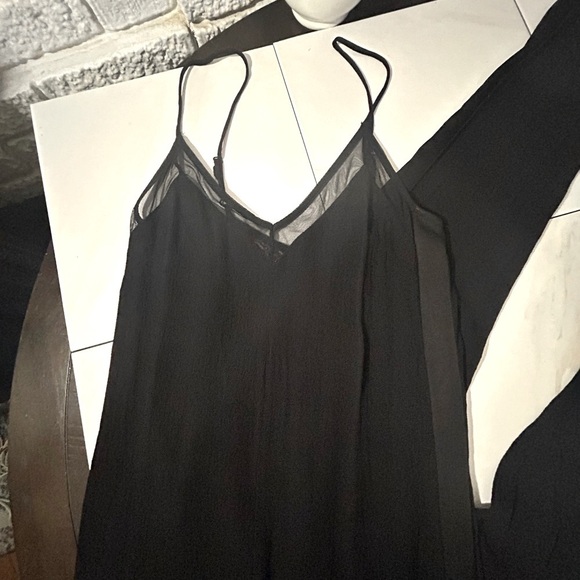 Sandro Black Jumpsuit V Neck Racer Stripes Size Small - Picture 4 of 8